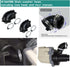 New W10445975 Dishwasher Pump Hose, Compatible with Whirlpool Pumps, Includes Two Hoses and Four Clamps