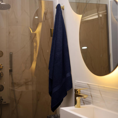 Cotoniche Set 4 100% 1 (28" 56"), 1 (16"x28") 2 (12"x12") Extra Soft Bath Towels of - Soft & Absorbent Cotton, Hotel