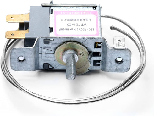 Universal Refrigerator Cold Temperature Control, WPF21-EX 2 Pins Probe, Replacement for Fridge Accessories