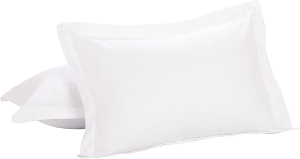 Bed Maker's Levinsohn FRE23602WHIT10 Soft Microfiber Luxury Hotel Pillow Shams, Standard/Queen, 2 Pack, White