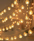WFGGEH 10ft 20 Globe String Lights, LED USB Powered Globe Crystal Ball Fairy String Lights Warm White for Birthday
