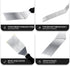 Small Spatula 9.6 Inch, Mini Serving Spatula for Kitchen Use, Metal Spatula for Serving and Turning, Ideal for Pancakes, Brownies, Desserts, Cookie, Eggs or Small Pan by volikos
