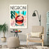 Iconic Negroni Cocktail Poster: MIX & MATCH Bar Cart Decor with Cocktail Recipes, Canvas Print