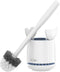 MR.SIGA Toilet Bowl Brush and Holder, 1 Pack - Premium Quality with Solid Handle and Durable Bristles
