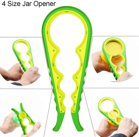 Easy-Twist Jar Opener: Maxracy Effortless Lid Opening for Weak Hands & Arthritis, Versatile Bottle Opener