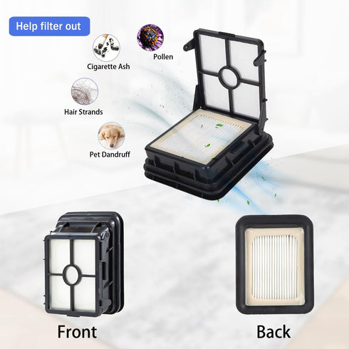 Crosswave Replacement Parts, 1 Multi Surface + 1 Pet + 1 Floor Brush + 2 Filters