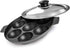 SHRIYA Appam Patra Non-Stick Pan, 7 Cavities, Paniyaram Pan with Stainless Steel Lid