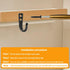 WODEGIFT 12Pcs Heavy Duty Wall Hooks, Metal Coat Hooks for Hanging Coats, Towels, Backpacks, Hats, Coffee Mugs (Black)