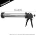 Hoypeyfiy 5 Nozzles (2LB) Stainless Steel Jerky Gun Sausage Maker Sausage Stuffer Handmade Beef Jerky Gun