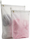 TENRAI Delicates Laundry Bags, Fine Mesh Wash Bag for Underwear, Lingerie, Bra, Pantyhose, Socks (White)