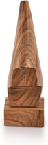 NIRMAN Wooden Nose Shaped Eyeglass Holder, Unique Desktop Accessory and Gifts Home Décor Display Stand (2" x 2" x 6")