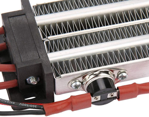 PTC Air Heater, 500W 110V Insulated Ceramic Air Heating with Thermostatic Control