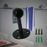 Aopin Closet Rod Brackets, Matte Black Finish, 19mm / 0.75" Wardrobe Supports, Stainless Steel Closet Pole Socket, 4 Pcs