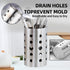 Stainless Steel Kitchen Utensil Holder (H6.7” x W4.1”), Caddy for Spatulas, Spoons, Silverware & More, Kitchen Decor