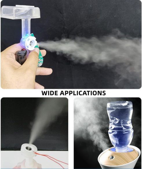 Tnfeeon Atomization Plate, Dual Spray Switch Control Module, 740 Holes 5µm Microporous Atomizer for USB Humidifier