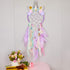 QtGirl Dream Catchers for Kids - Unicorn Wall Decor for Girls Bedroom Flower Feather Hanging Decoration