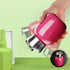 Mini 7 oz Stainless Steel Water Bottle, Small Vacuum Insulated Leak Proof Sport Tumbler for Hot and Cold Water, Rose