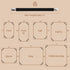 FeelAtHome Bed Sheet Clips - 8 pcs, Black, Keep Bedsheets in Place, Corner Bands Suspenders for Fitted Sheets, Mattress