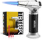 TBTEEK Butane Torch - Kitchen Cooking Torch with Safety Lock & Adjustable Flame for BBQ, Baking, Brulee, DIY Soldering