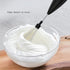 Double Whisk Milk Frother Handheld Electric Mixer, Egg Beater, Foam Maker for Coffee, Latte, Cappuccino