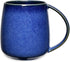 Bosmarlin 13 oz Ceramic Coffee Mug, Blue Tea Cup for Home and Office, Dishwasher and Microwave Safe