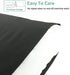 NTBAY Queen Pillowcase Set, 4 Pack Brushed Microfiber 20x30 Pillowcases, Dark Grey with Envelope Closure