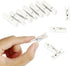 Mini Photo Clips, 128 Pcs Small Wooden Clothespins, 1.4 Inch for Baby Cloth, Pictures