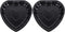 Yardwe 2pcs Round Nonstick Baking Metal Heart Shape Cake Pans for Fondant, Cookie, Chocolate, Cupcake