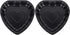 Yardwe 2pcs Round Nonstick Baking Metal Heart Shape Cake Pans for Fondant, Cookie, Chocolate, Cupcake