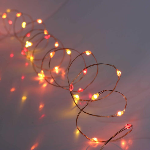 40 6hr QBIS Battery Powered Fairy Lights for Bedroom, LED Lights, Battery Operated String Lights for Christmas