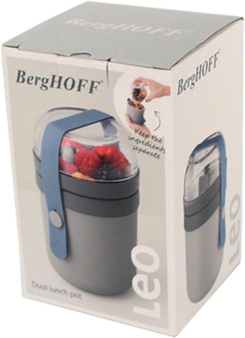 Berghoff 3950148 Plastic Lunch Box for Food Storage