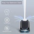 2 Pack Set Lefree Silicone Toilet Bowl Brush and Holder with Ventilated Holder, Floor Standing & Wall Mounted Toilet