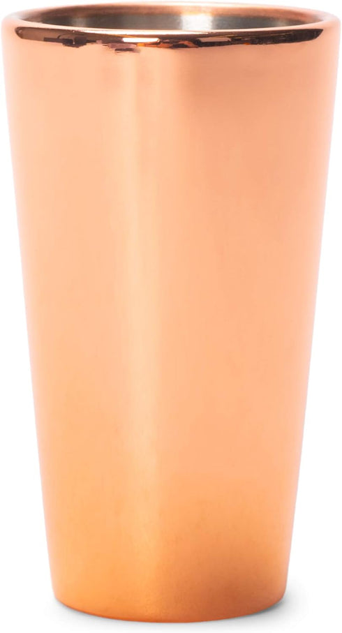 Copper-Tone Cork Pops Arctic Chill Freezer Gel Shot Glass Set of 2, 2 Ounce