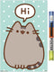 Trends International Pusheen - Hi Wall Poster, 22.375" x 34", Premium Poster & Clip Bundle