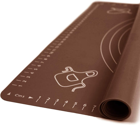 Silicone Baking Mat for Rolling Pastry Dough, 25.6 x 17.7 BPA Free Non-stick Baking Supplies