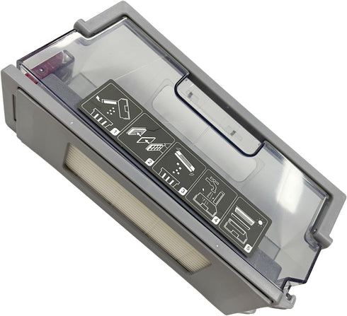 Dust Bin Box Compatible with Ecovacs Deebot Ozmo Yeedi T5/N5/T8/N8/T8AIVI/T8MAX/T8POWER/T9/950 Series Robot Vacuum Parts