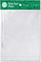 Jot & Mark Binder Page Protectors for 4x6 Recipe Cards or Photos (25 Count) | Crystal Clear Plastic Sleeves