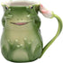 4-1/8-Inch Porcelain Fairy Frog Mug