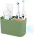 Toothbrush Holders for Bathrooms, Electric Tooth Brush Holder with Bamboo Dividers Kids