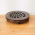 SINOBEST (13 Inch) Wood Plant Caddy, Heavy Duty Rolling Planter Dolly With Rotating Casters, Movable Flower Pot Stand