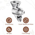 Grain Mill Attachment for Kitchenaid Stand Mixer, All Metal, 9 Levels Flour Mill, Suitable for Fully Dried