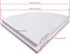 SISI 11 Inch Set 2 of Corner Wall Mounted Floating Shelf White,for Kitchen Room ,Living Room,Bathroom and Any Wall