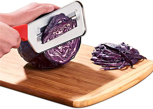 (2 Pack) Cabbage Shredder for Coleslaw,Stainless Steel Cabbage Slicer Shredder,Kitchen Lettuce Knife by Kunovo