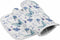 Chic D Kitchen Oven Mitts Gloves and Pot Holders Sets, Blue Butterfly Flowers Heat Resistant Non-Slip for Cooking, BBQ,