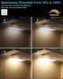 LED Microwave Light Bulb Under Hood 40W Equivalent, 125V E17 Base for Whirlpool, 2 Packs