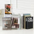 Decorative Books Fake Fashion Prop Dcor for Elegant Refined Homes Non-Openable Designer Living Space Decoration with No