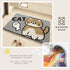 Cute Animal Rug Adorable Cartoon Floor Mats Non Slip Extra Absorbent Soft Bath Rug for Indoor Area Use