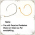 9 Isis Copper Metal Dowsing Pendulum - Energy Healing Tool for Reiki, Divination, Chakra Balancing & Spiritual Practices
