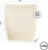W&P Porter Silicone Reusable Storage Bag, Sandwich (36oz Stand-Up), Cream Food Storage Container, Microwave Safe