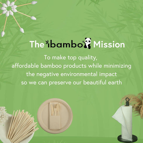 100% Bamboo Straws (10-Pack) - Biodegradable & Compostable 8 Inch Reusable Straws with Cleaner, Eco Friendly